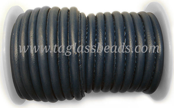 Stitched Leather Cord  Size	3.0 mm to 5.0 mm