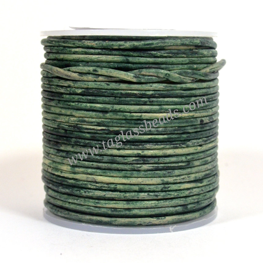 Leather Round New Double Tone Cords Size 0.5 mm to 5.0 mm