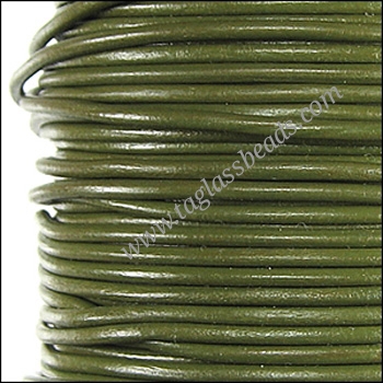 Round Leather Cord Sizes Avl : 0.5 mm to 5.0 mm