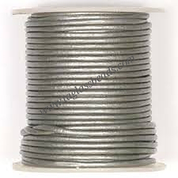 Round Leather Cord Sizes Avl : 0.5 mm to 5.0 mm