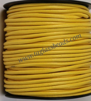 Round Leather Cord Sizes Avl : 0.5 mm to 5.0 mm
