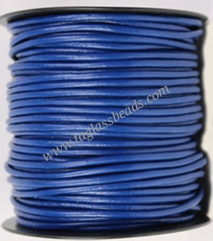 Round Leather Cord Sizes Avl : 0.5 mm to 5.0 mm