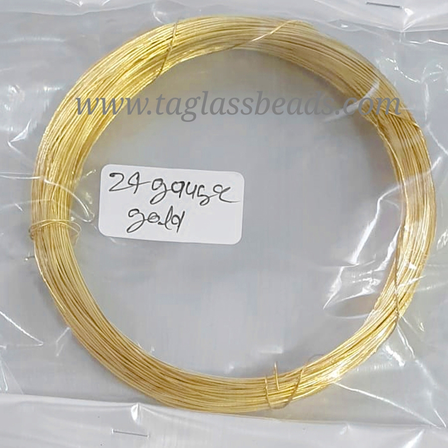 30 Gauge - Brass Wire Silver Price : $ 1.9 / Pkt Min. Order Quantity 10 Pkt
