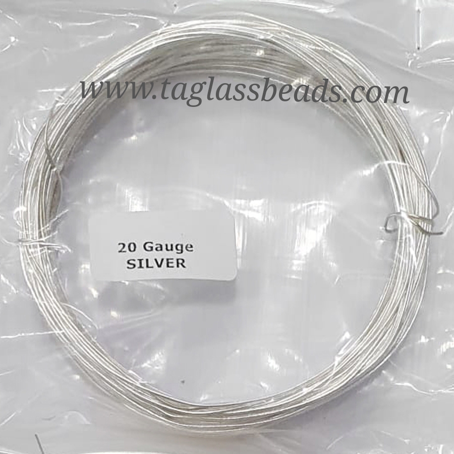 30 Gauge - Brass Wire Silver Price : $ 1.9 / Pkt Min. Order Quantity 10 Pkt