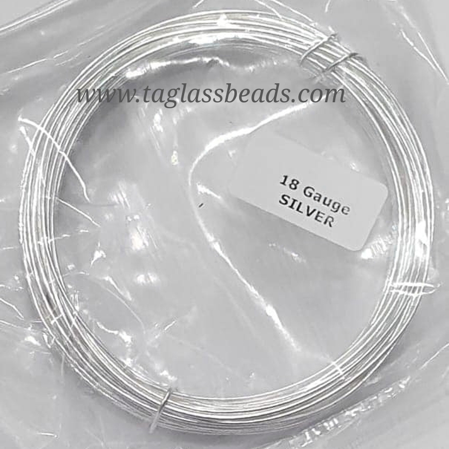 30 Gauge - Brass Wire Silver Price : $ 1.9 / Pkt Min. Order Quantity 10 Pkt