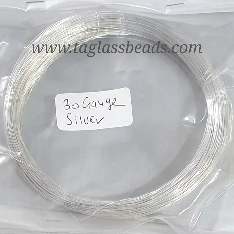 30 Gauge - Brass Wire Silver Price : $ 1.9 / Pkt Min. Order Quantity 10 Pkt