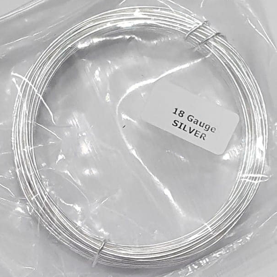 30 Gauge - Brass Wire Silver Price : $ 1.9 / Pkt Min. Order Quantity 10 Pkt
