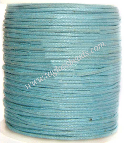 Cotton Wax Cord - Round Size 0.5 mm to 5.0 mm