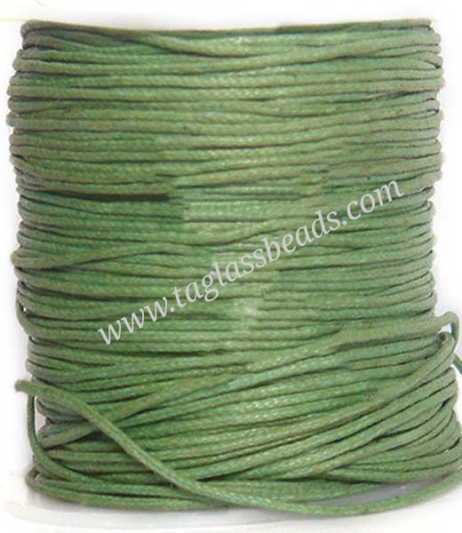 Cotton Wax Cord - Round Size 0.5 mm to 5.0 mm