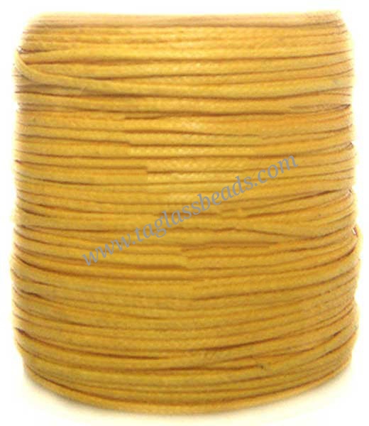 Cotton Wax Cord - Round Size 0.5 mm to 5.0 mm