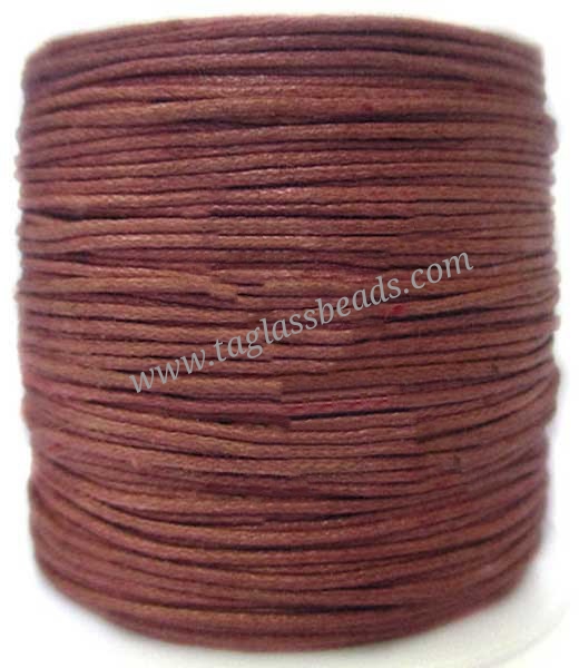 Cotton Wax Cord - Round Size 0.5 mm to 5.0 mm