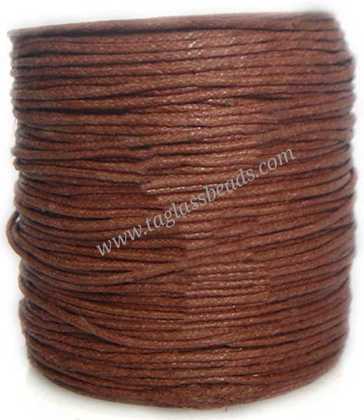 Cotton Wax Cord - Round Size 0.5 mm to 5.0 mm