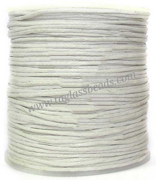 Cotton Wax Cord - Round Size 0.5 mm to 5.0 mm