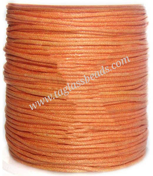 Cotton Wax Cord - Round Size 0.5 mm to 5.0 mm