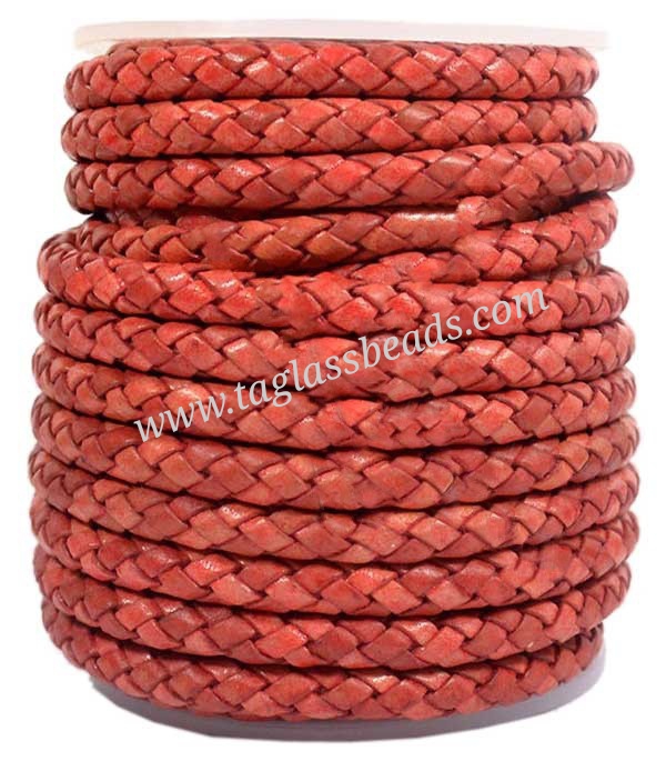 Leather Bolo Cord Size 3.0 mm to 8.0 mm