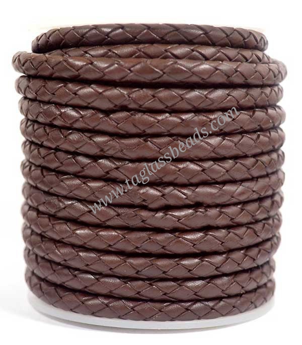 Leather Bolo Cord Size 3.0 mm to 8.0 mm