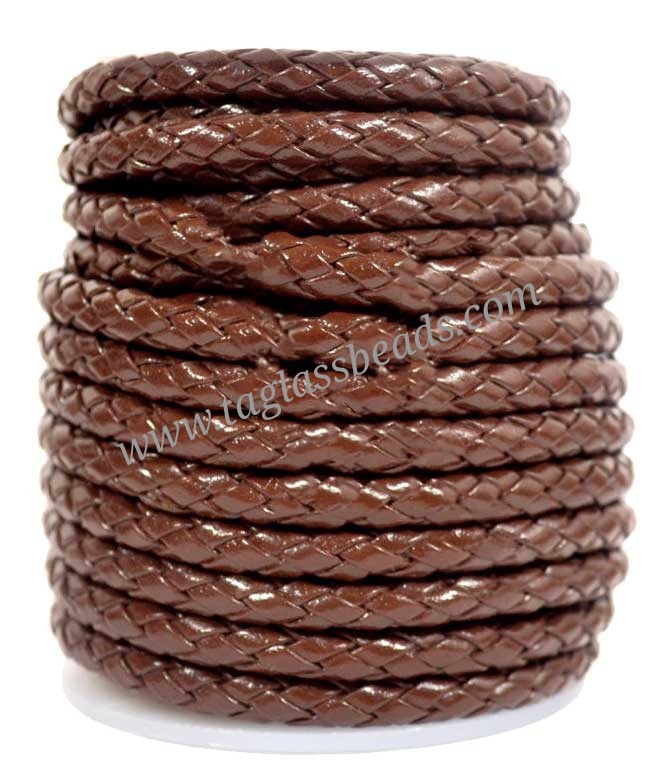 Leather Bolo Cord Size 3.0 mm to 8.0 mm