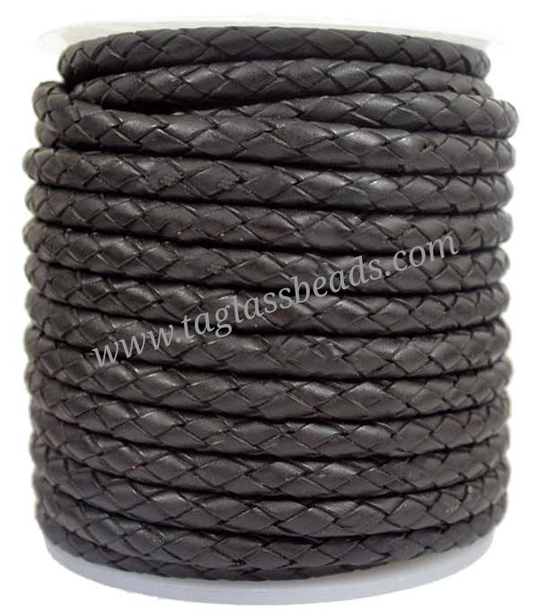 Leather Bolo Cord Size 3.0 mm to 8.0 mm