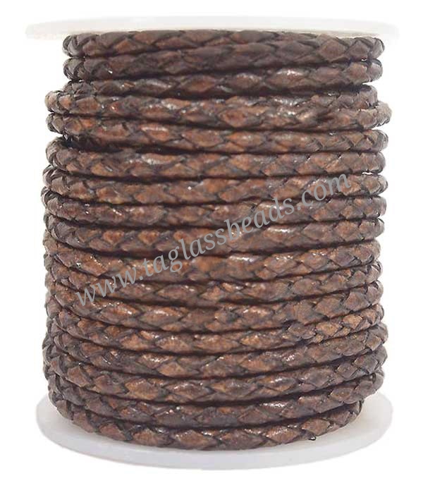 Leather Bolo Cord Size 3.0 mm to 8.0 mm