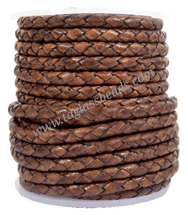Leather Bolo Cord Size 3.0 mm to 8.0 mm