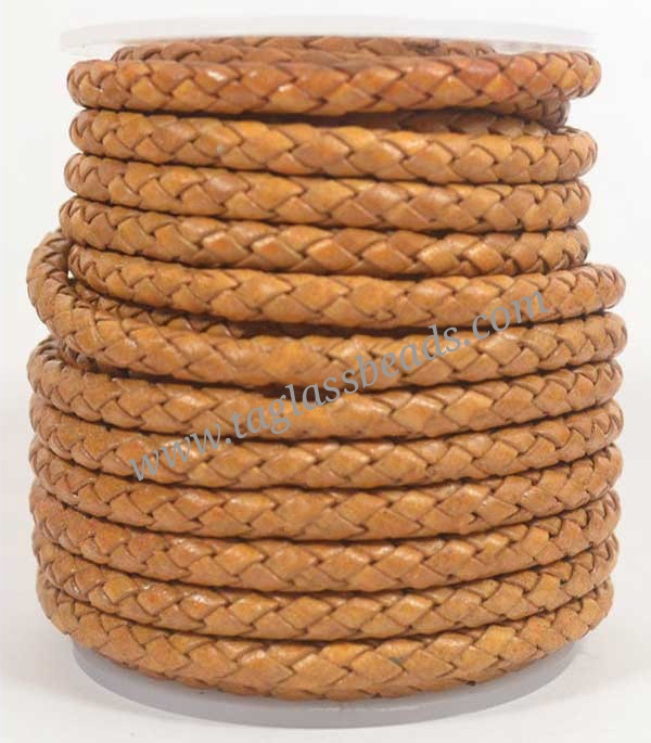 Leather Bolo Cord Size 3.0 mm to 8.0 mm