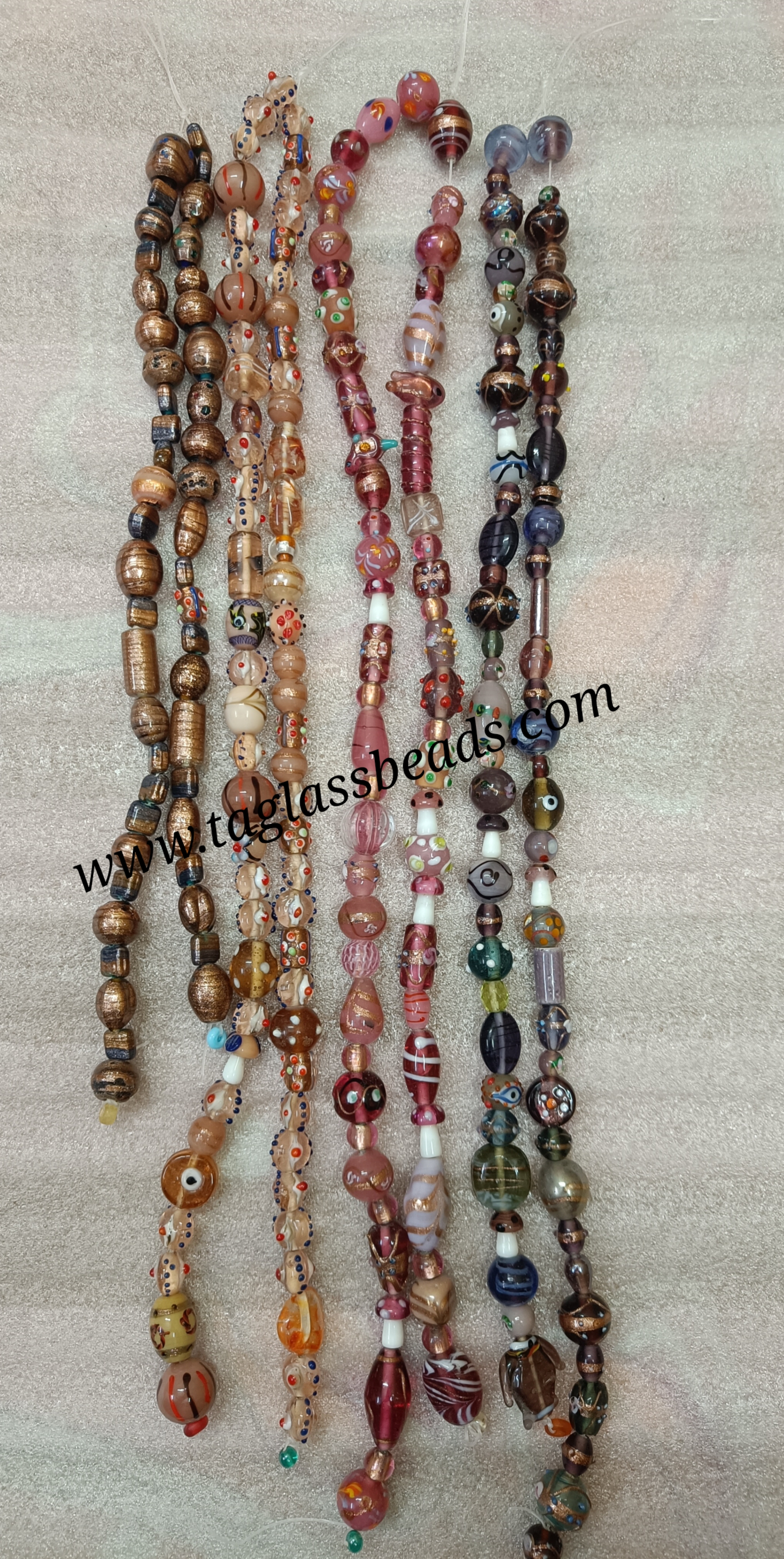 Fancy Beads Strands Size 16 Inches