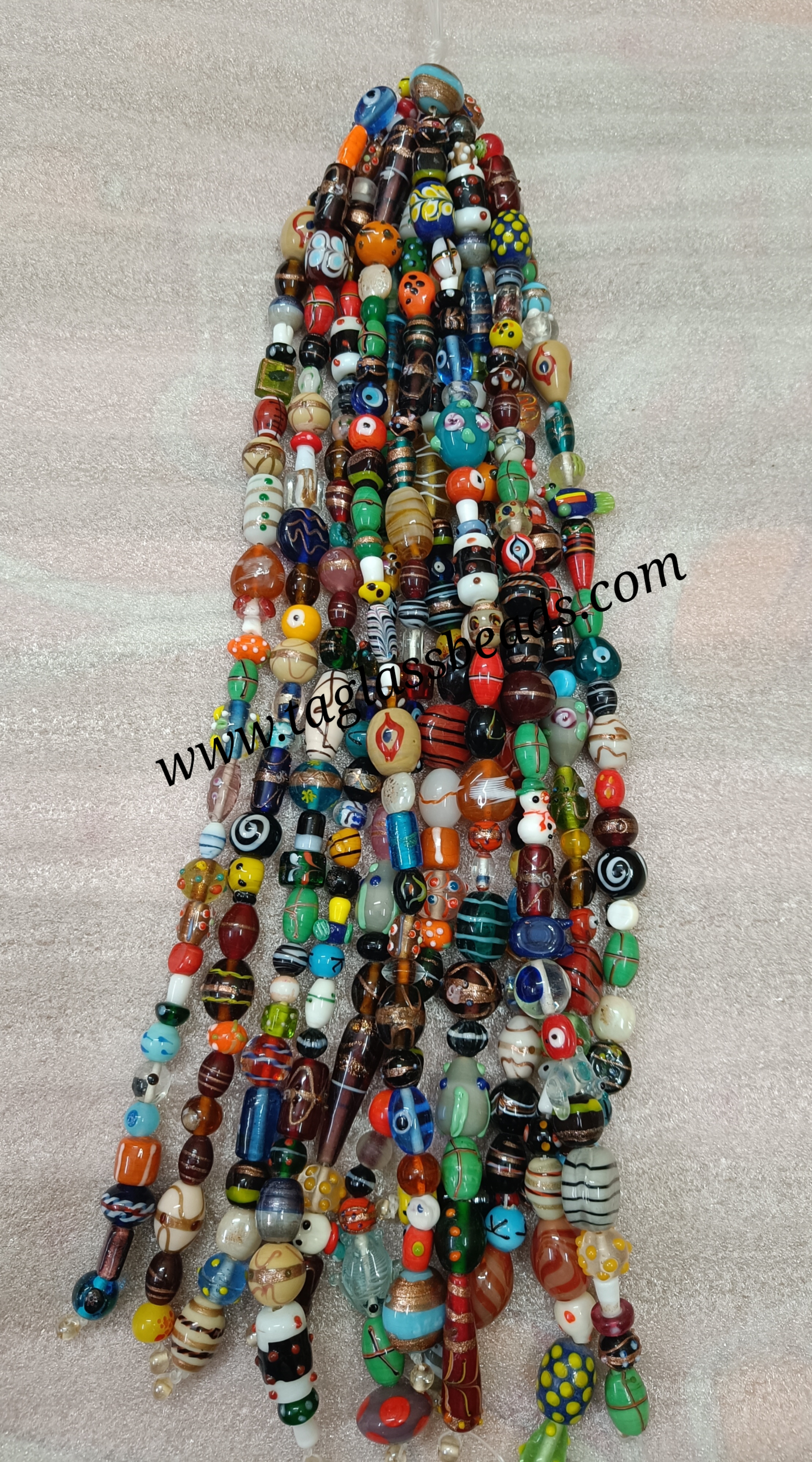 Fancy Beads Strands Size 16 Inches