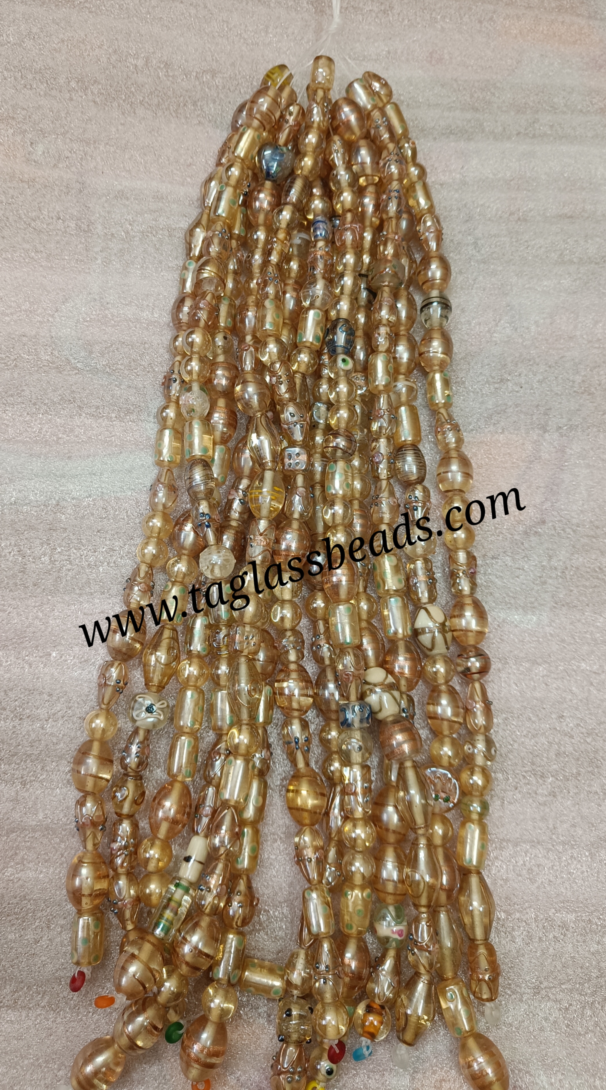 Fancy Beads Strands Size 16 Inches