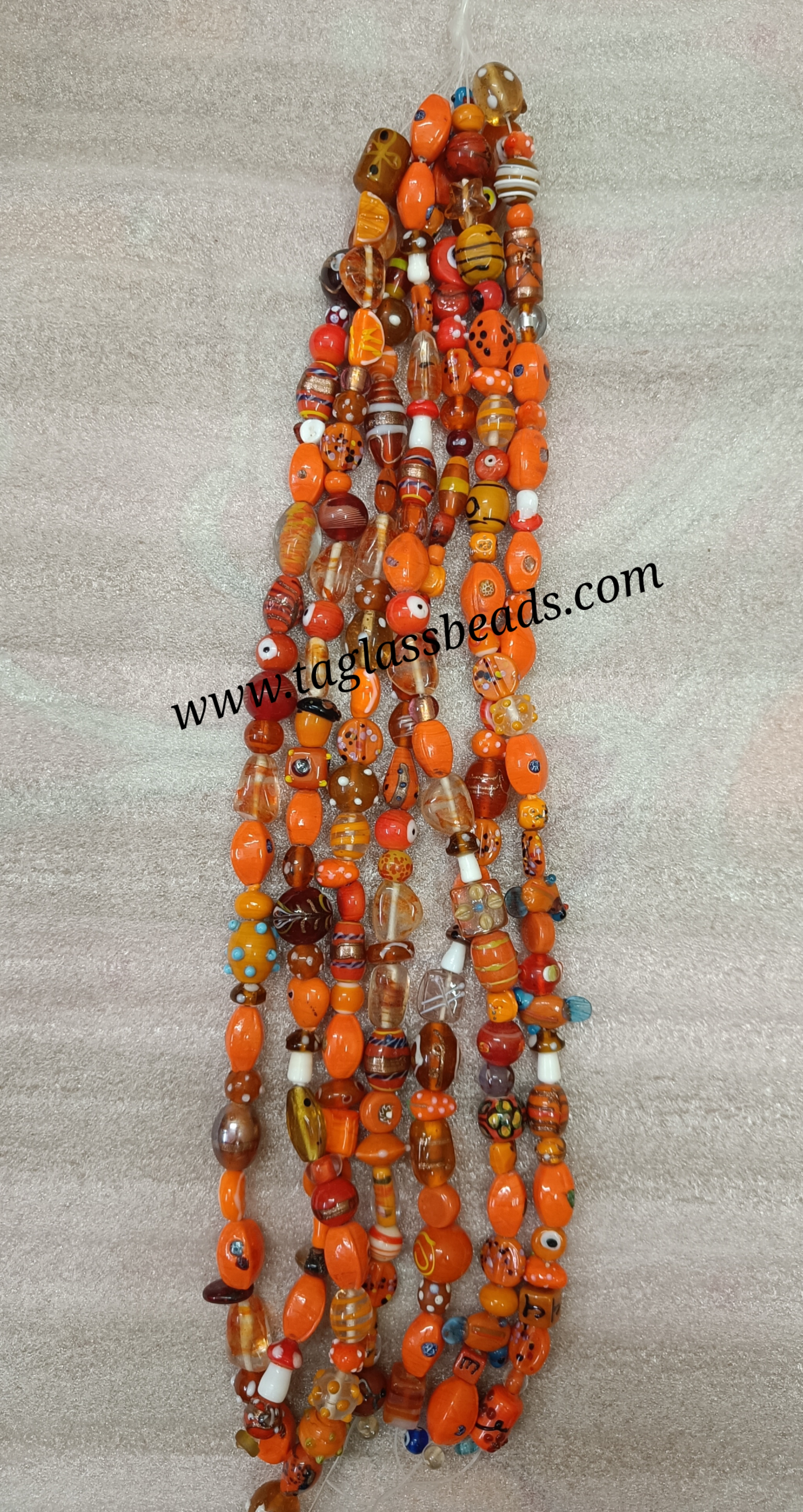 Fancy Beads Strands Size 16 Inches