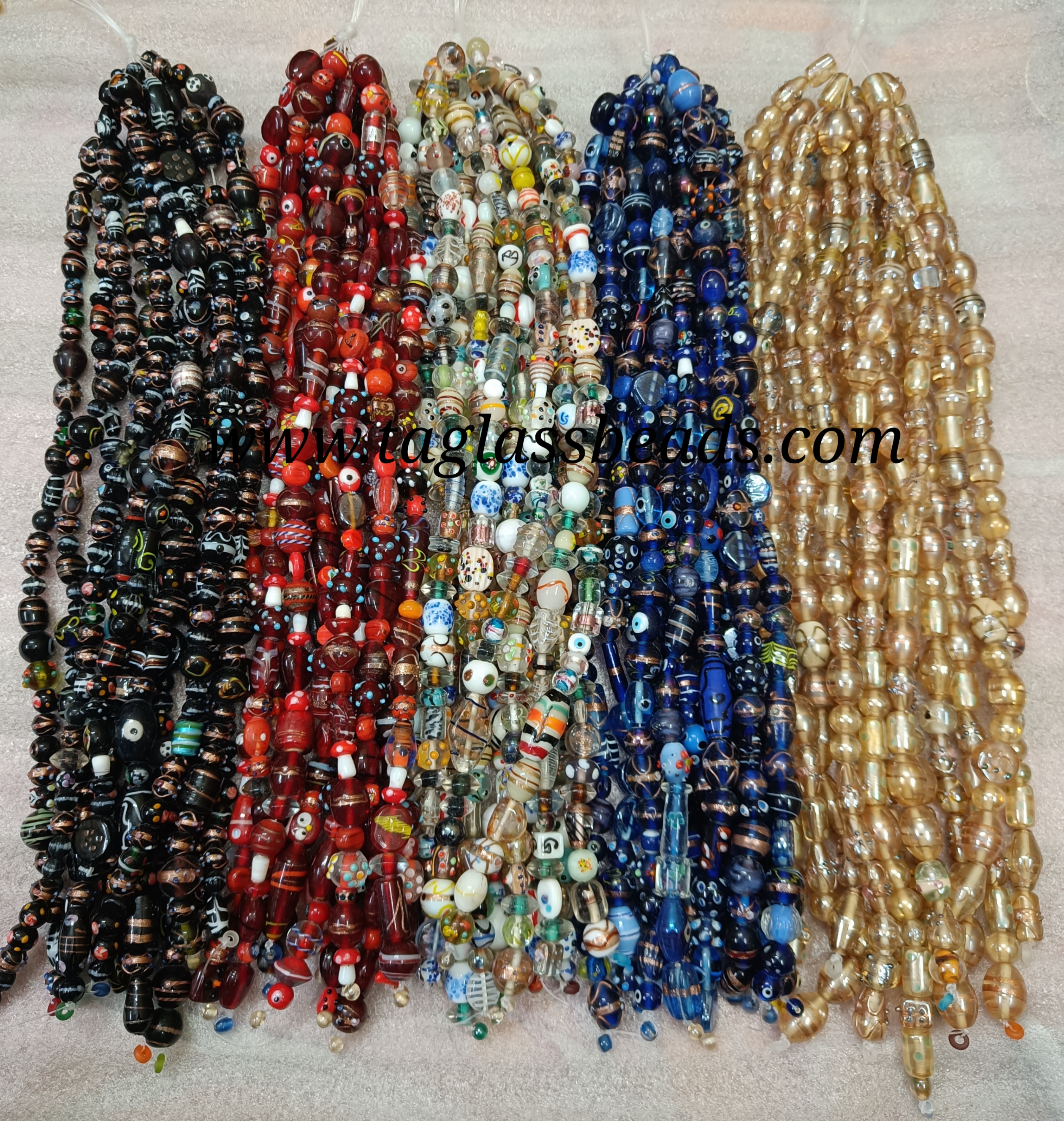 Fancy Beads Strands Size 16 Inches