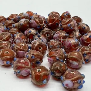 Lampwork Millifiory Beads