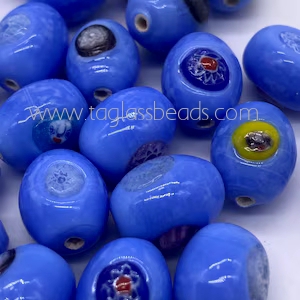 Lampwork Millifiory Beads