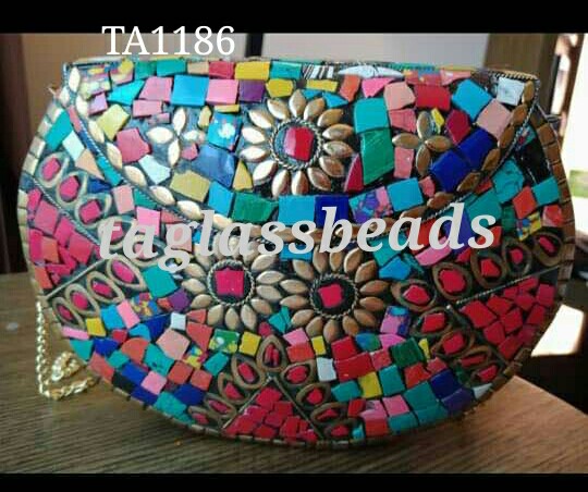 Mosaic Clutch Bag