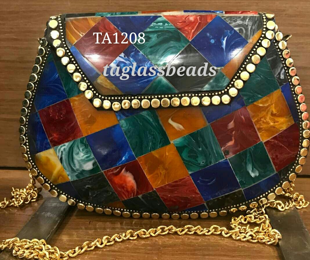 Mosaic Clutch Bag