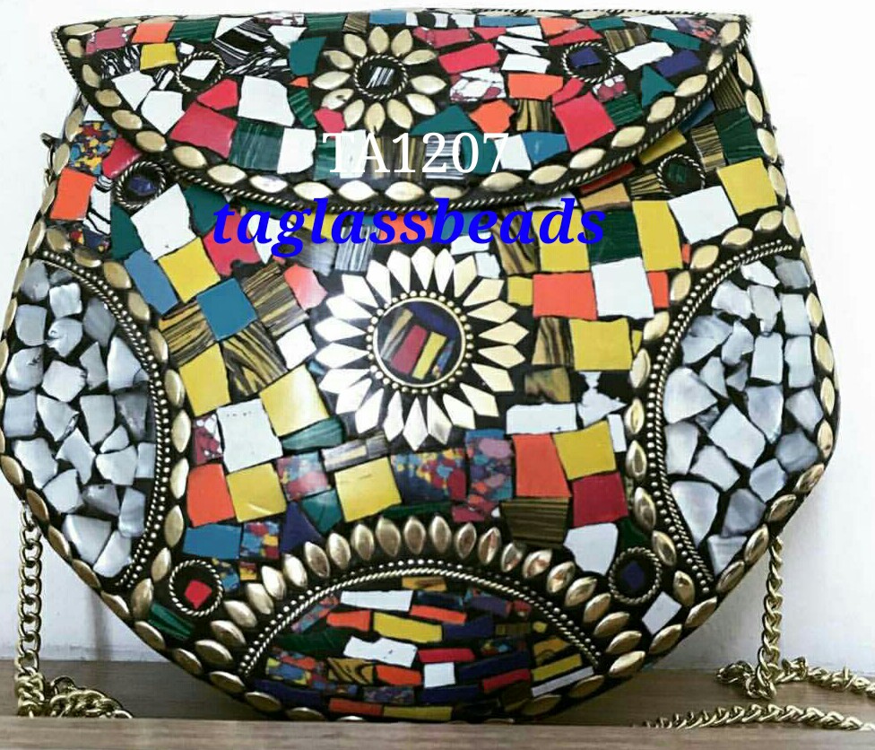 Mosaic Clutch Bag