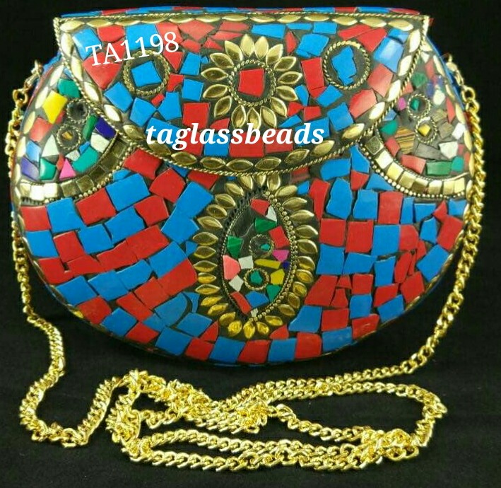 Mosaic Clutch Bag